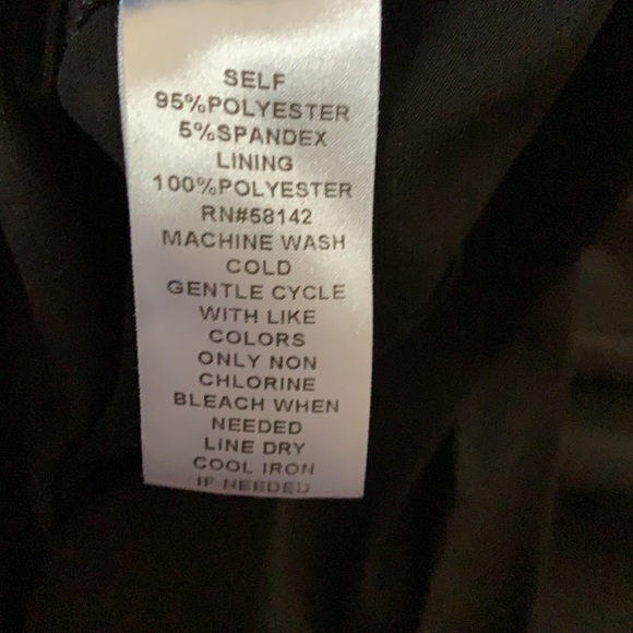 Black cocktail dress. - Picture 4 of 4